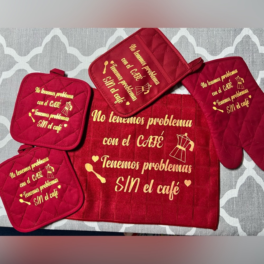 Kitchen towel sets - Picture 4 of 10